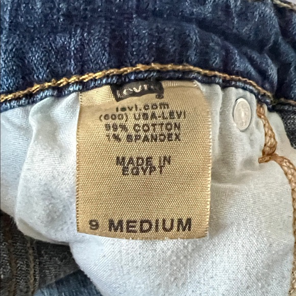 Levi’s 524 Too Superlow Bootcut Jeans - Medium Wash - Size 9 - Picture 8 of 9